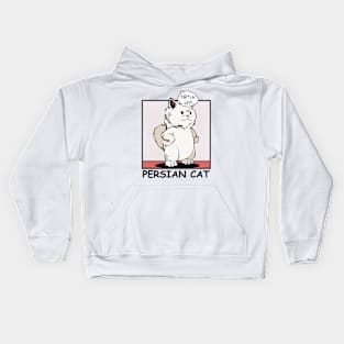 Persian Cat Kids Hoodie